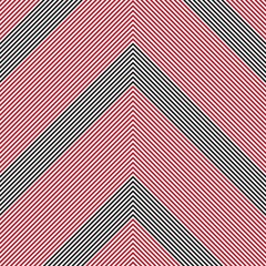 Red Chevron Diagonal Stripes seamless pattern background