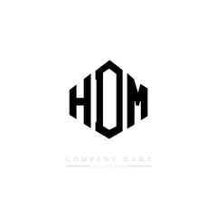 HDM letter logo design with polygon shape. HDM polygon logo monogram. HDM cube logo design. HDM hexagon vector logo template white and black colors. HDM monogram. HDM business and real estate logo. 