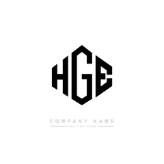 HGE letter logo design with polygon shape. HGE polygon logo monogram. HGE cube logo design. HGE hexagon vector logo template white and black colors. HGE monogram. HGE business and real estate logo. 