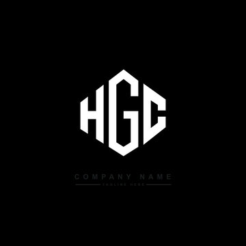 HGC letter logo design with polygon shape. HGC polygon logo monogram. HGC cube logo design. HGC hexagon vector logo template white and black colors. HGC monogram. HGC business and real estate logo. 