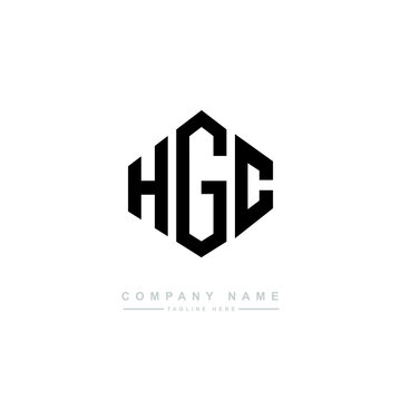 HGC letter logo design with polygon shape. HGC polygon logo monogram. HGC cube logo design. HGC hexagon vector logo template white and black colors. HGC monogram. HGC business and real estate logo. 