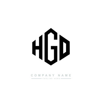 HGO letter logo design with polygon shape. HGO polygon logo monogram. HGO cube logo design. HGO hexagon vector logo template white and black colors. HGO monogram. HGO business and real estate logo. 