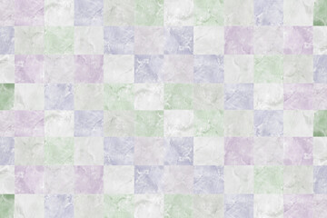 淡い色の大理石のチェック柄2イメージテクスチャ