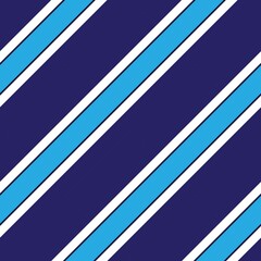 Blue diagonal striped seamless pattern background