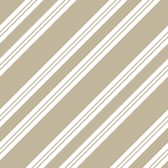 Obraz premium Brown Taupe diagonal striped seamless pattern background