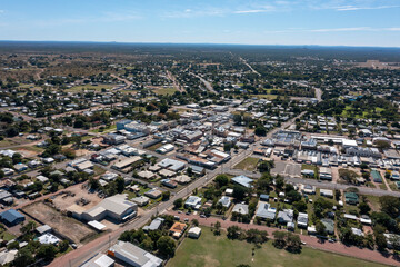 Obraz premium The north Queensland town of Charters Towers, Australia.