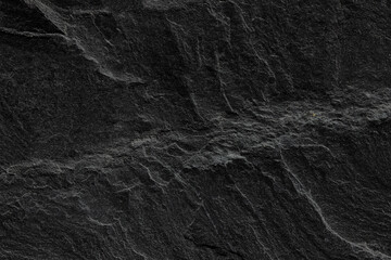 Dark grey black slate background or texture.