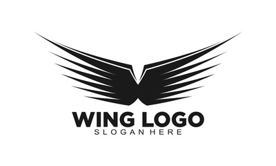 Bird wing modern icon logo