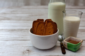 cookies y leche con chocolate!!!