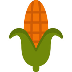 corn flat icon