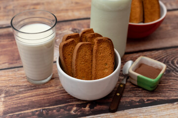 cookies y leche con chocolate!!!