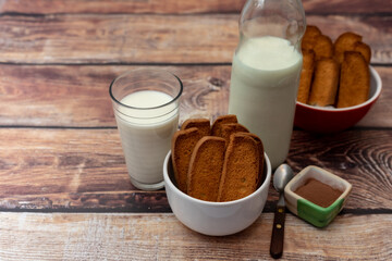 cookies y leche con chocolate!!!