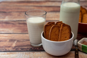 cookies y leche con chocolate!!!