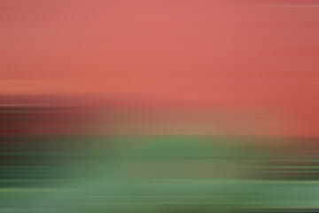 abstract colorful background with waves, The blur of the red wall and tree is used as a background. 