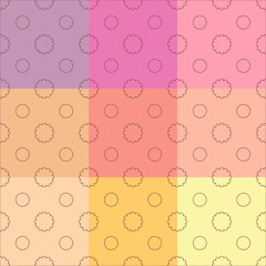 seamless pattern  Various colors, use for wrapping, wallpaper 