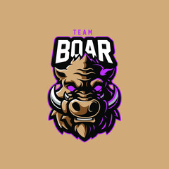Boar Head Team Esport Logo