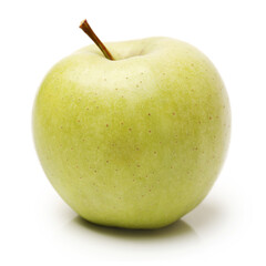 green apple isolated on white