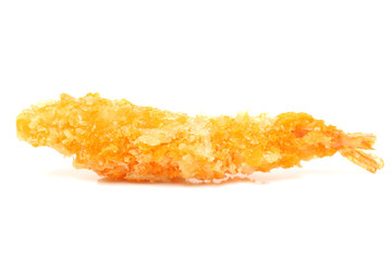 french fries on white background 