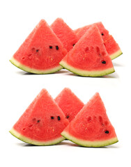 watermelon on a white background 