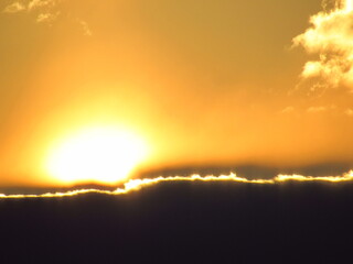 Schönes Bruckmühl: Sonnenuntergang