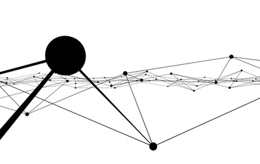 Abstract geometric background,Connection is a network system,Network system