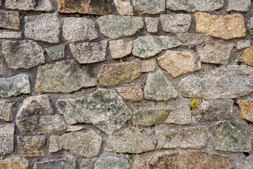 Stone fence of wall. Abstract texture and background