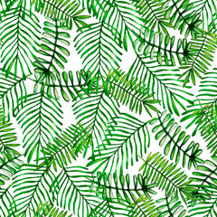 seamless pattern with leaves