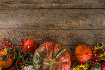 Festive autumn background