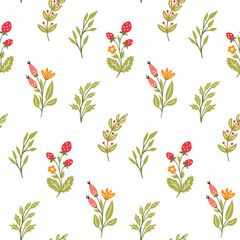 Bumble bee Seamless pattern Honeybee vector pattern