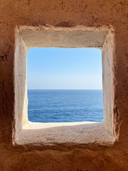 Window onto the sea