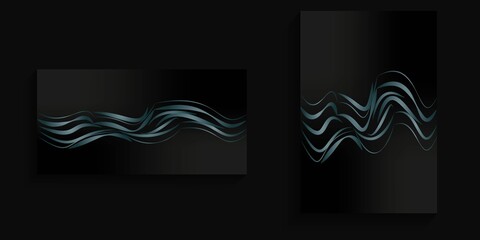 Abstract backgrounds with zigzag lines for background cards, covers, banners, wallpapers, social media backgrounds