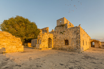 Crusader Ottoman fortress of Yehiam, National Park, the Western Galilee