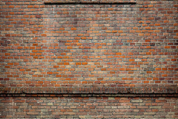 red brick textured background, wall