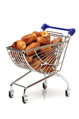 fresh dates fruits isolated on white background 