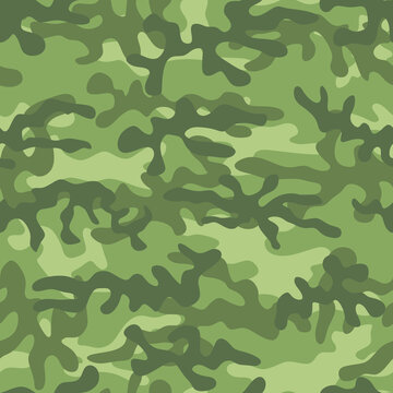 Military camouflage uniform. Army pattern. Vector.