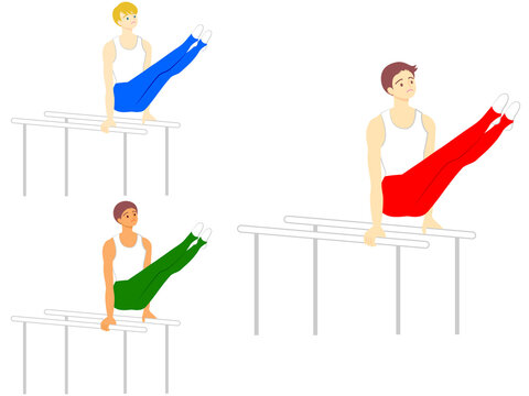 体操競技 男子 平行棒／Gymnastics - Artistic gymnastics men's parallel bars