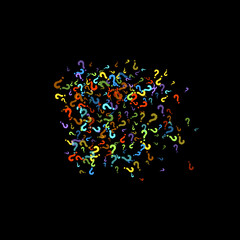 Question marks Quiz, doubt poll query public poll.