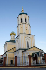 Fototapeta na wymiar Church of the Intercession of the Holy Virgin in Tula Russia