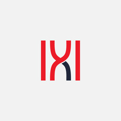 simple and modern letter H logo design template