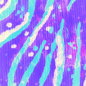 Animal Print Background. Blue Brush Stripe. Blue Tiger Print Pattern. Blue Bengal Print. Purple Skin. Striped Illustration. Tigers Art.