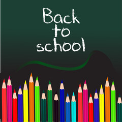 Art & Illustration back to school background
