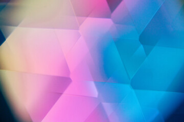 Colorful triangular glass pattern - 441549198