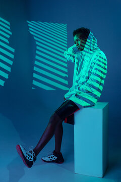 Portrait Of Young African Woman With Modern Sportswear