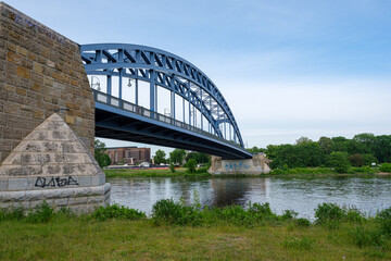 Sternbrücke Magdeburg Stadt Brücke 