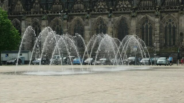 Magdeburg Brunnen Stadt 
