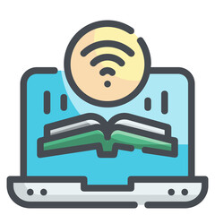 book line icon