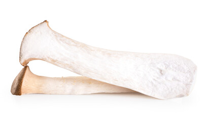 Fototapeta premium Eryngii mushroom isolated on white background.