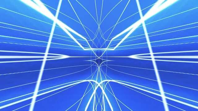 Abstract Cyberspace Animation Background, Loop, 4k

