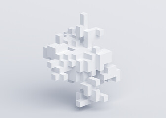 Fototapeta premium Abstract 3D Render