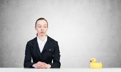 Financial risk insurance concept